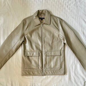 Men's (Women's) Faux Leather Jacket Size Small - NEW
